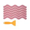 6/12/24Pcs Anti Slip Shower Stickers With Scraper Safety Bathtub Strips Adhesive Decal Waterproof  For Bath Tub Shower Stairs