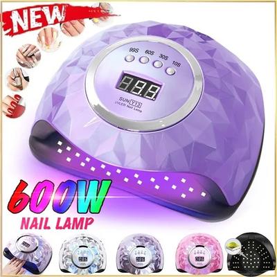 New Upgrade UV Nail Dryer Lamp with Automatic Sensor 57 UV LED Light for All Gels 248W 4 Timer Professional Manicure Pedicure Nail Epuipment