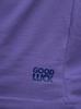 Men's Short Sleeve Oversize T-Shirt Purple / Light Purple GOOD LUCK Loopy M