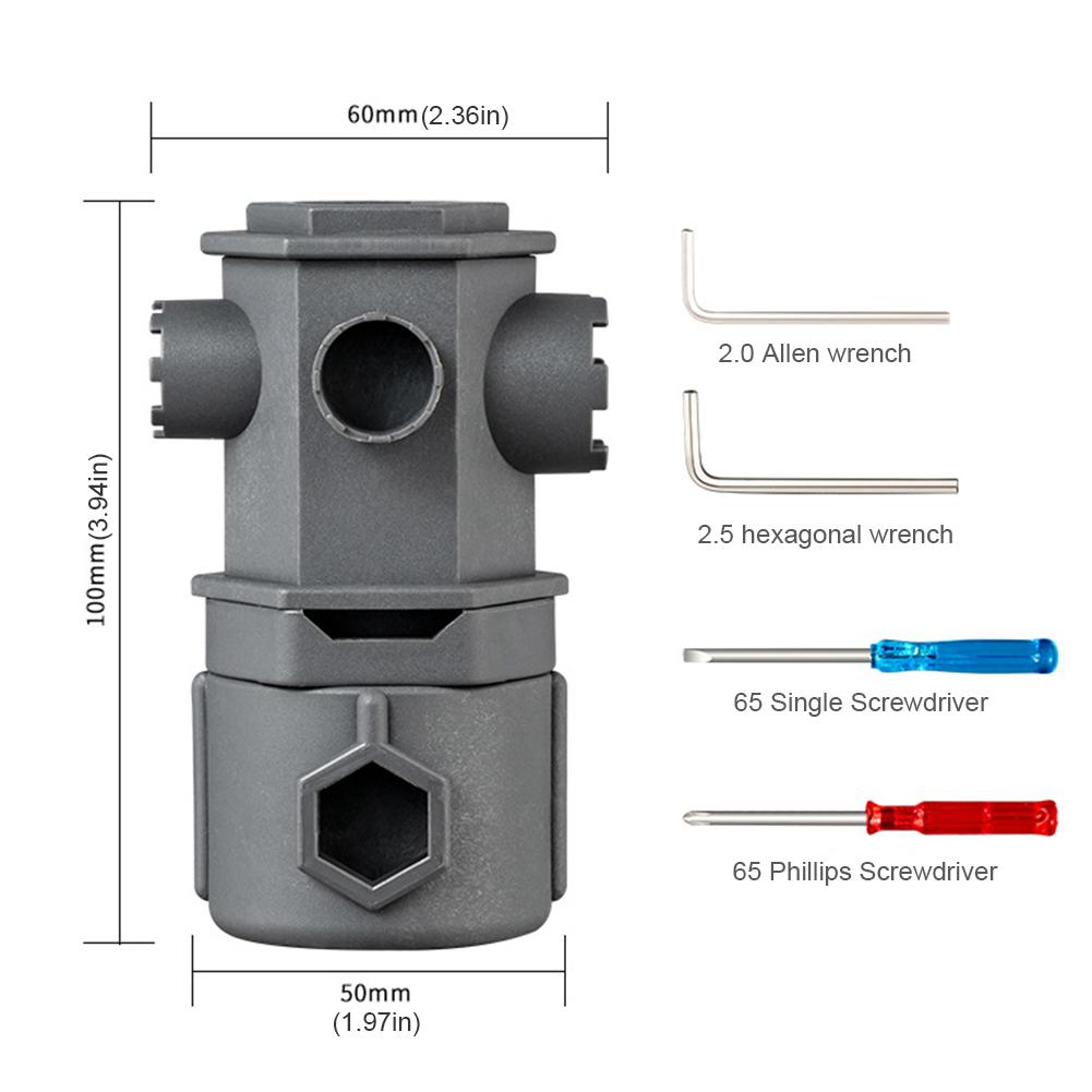 16-in-1 Wrench Tool Set Multi-function Wrench for Faucet Faucet Aerator Removal Tool Maintenance Pipe Faucet Disassemble Aerator