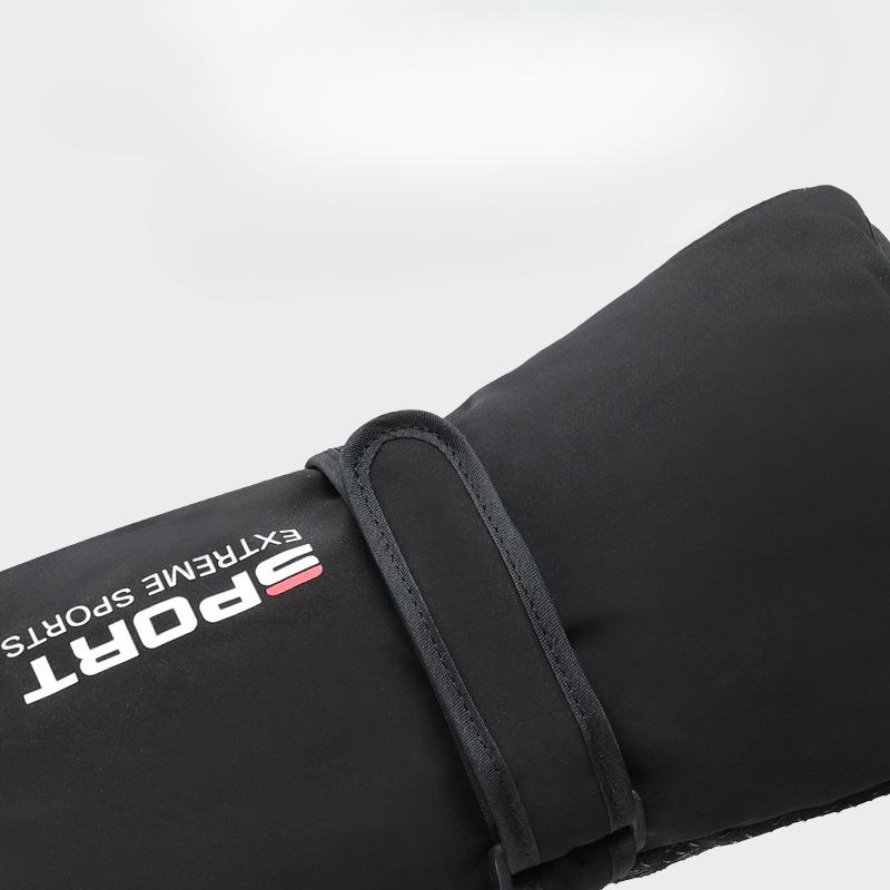 Warme Outdoor-Fahrradhandschuhe für Damen und Herren Plus Samt Verdickt Rutschfest Wasserdicht und Winddicht Bergsteigen und Reisen Touchscreen