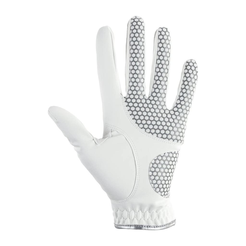 Kasco DNA SILICONE 20cm SF-2312LW Women's Gloves, White, (Both Hands)