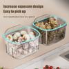 Multi-functional Wall Hanging Transparent Storage Box Shelf Food Kitchen Domestic Organizer Accessories Seasoning Storage N7X5