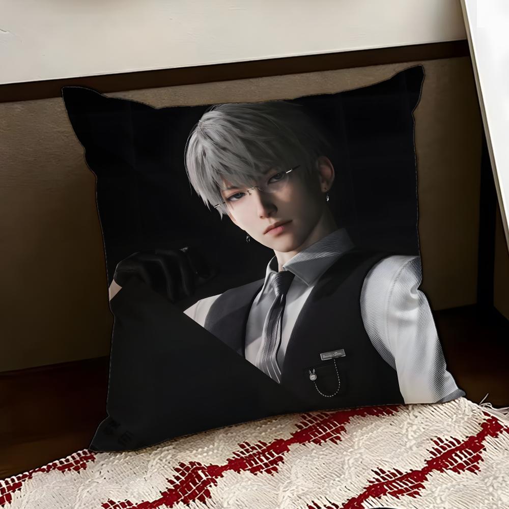 Llove and Deepspace Cushion Cover Reversible Soft Durable Pillow Cover Home Car MultiScene Use for Daily Comfort
