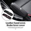 Car Gear Handbrake Protective Cover Automatic Handbrake Handle Cover For Skoda Fabia 1 2 Octavia a7 RS Superb Rapid Yeti Karoq xknp33