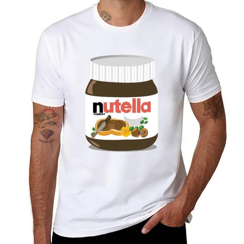 Warming Nutella Tshirt Plus Size Summer Short Sleeve Tshirt