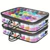 Transparent Steel Wire Duvet Packing & Storage Bag - Dustproof, Moistureproof, Zipper Home Supplies Bag