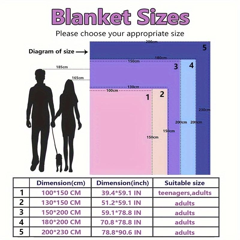 Dream Butterfly floral print flannel blanket Soft warm blanket nap blanket Sofa sofa office bed Camping trip Suitable for family