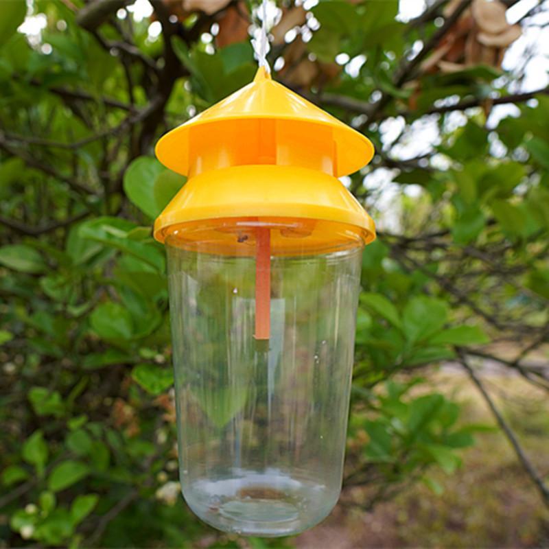 Fruit Fly Trapper with Natural Attractant No  Hanging Fly Catcher for Kitchen Farm Orchard Garden Pest Control