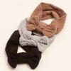 New Baby Headband, Cute Solid Color Bow Baby Fontanelle Headband, Children's Hair Accessories