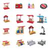 Building Blocks Connection Wooden Railway Track Set Train Rail Track Set  Children Gifts
