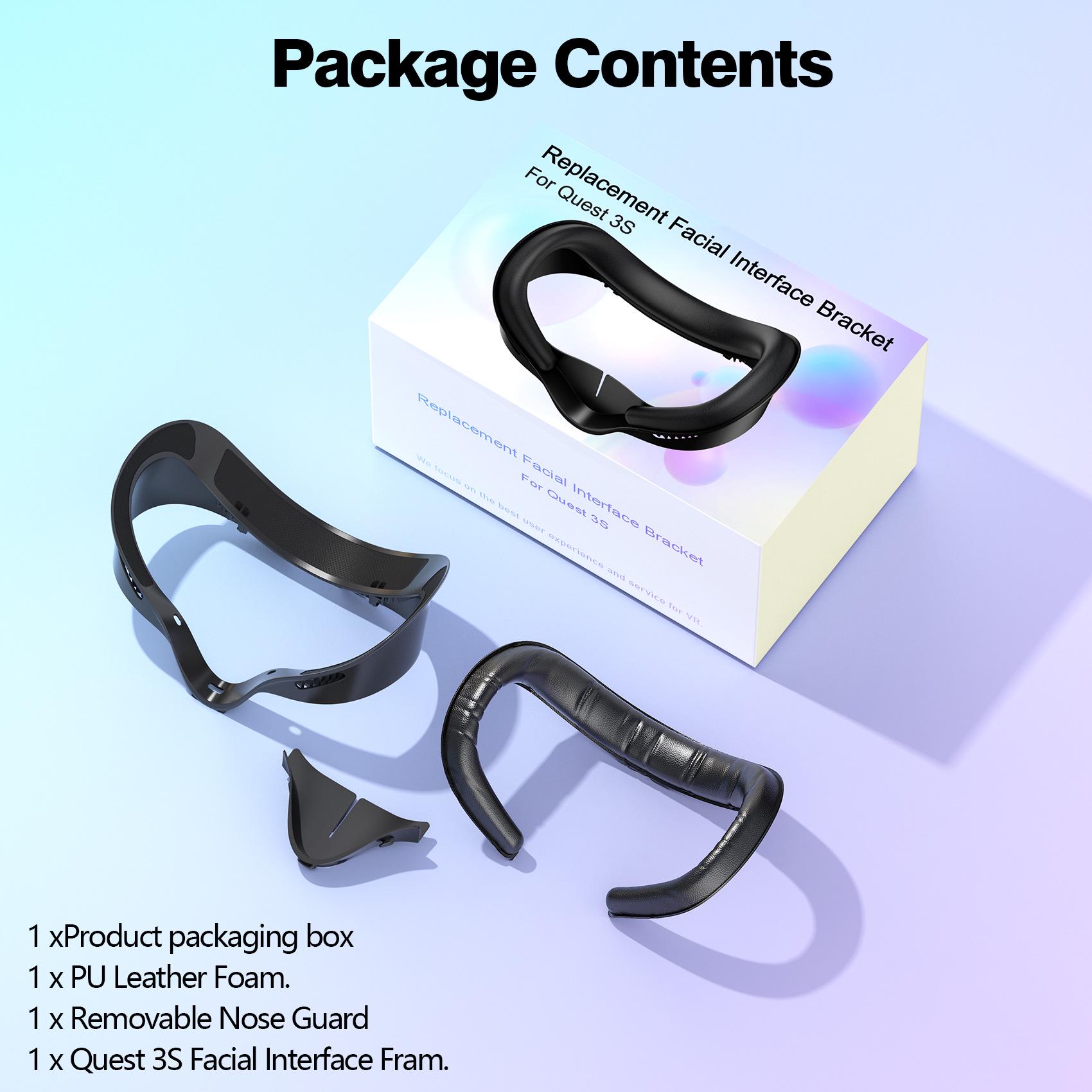 

Комплект сменных масок для глаз и лица с защитой от света для Meta Quest 3S