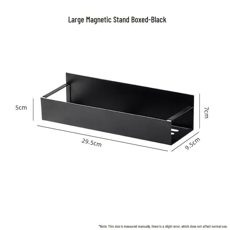 Magnetic Wall-Mounted Kitchen Storage & Spice Rack Holder
