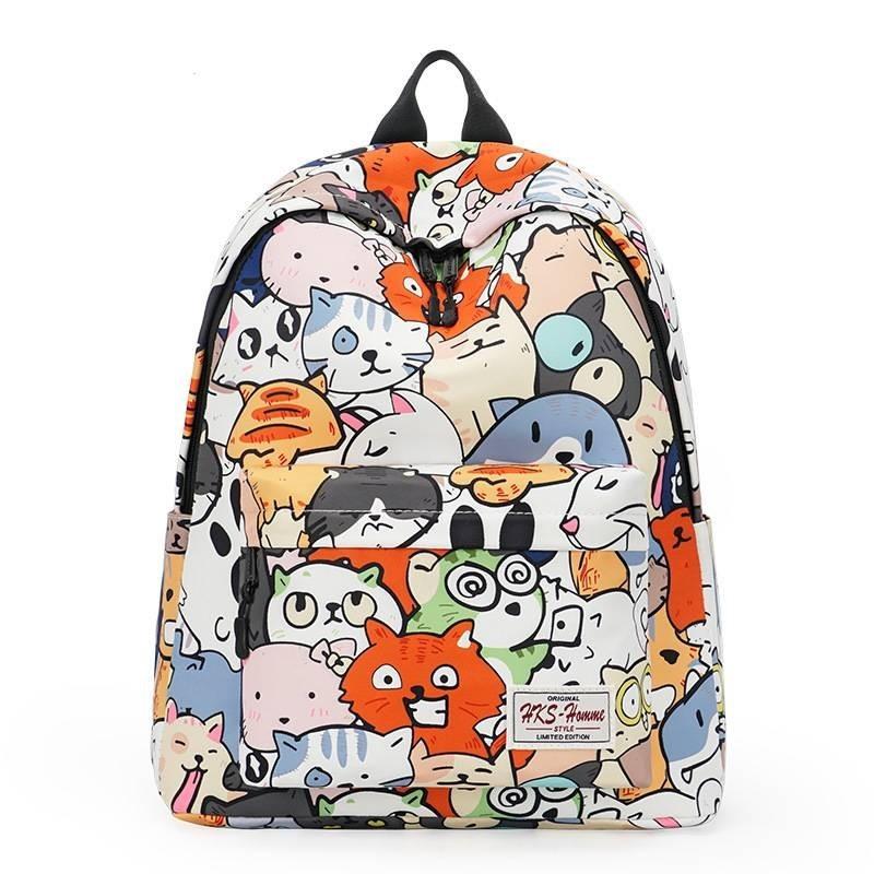 Stylish Japanese Ins Inspired Large Capacity Backpack For College Students Breathable And Waterproof