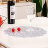 Dandelion Placemat Nordic Western Restaurant Insulation Mat Dining Table Mat Solid Color Home Decoration Mat