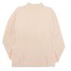 PLEATS PLEASE NOVEMBER RIB PLEATS Long Sleeve Top, Women's, Light Beige, Size 3, 2022AW, PP23FK352 tops 3 light beigeUsed