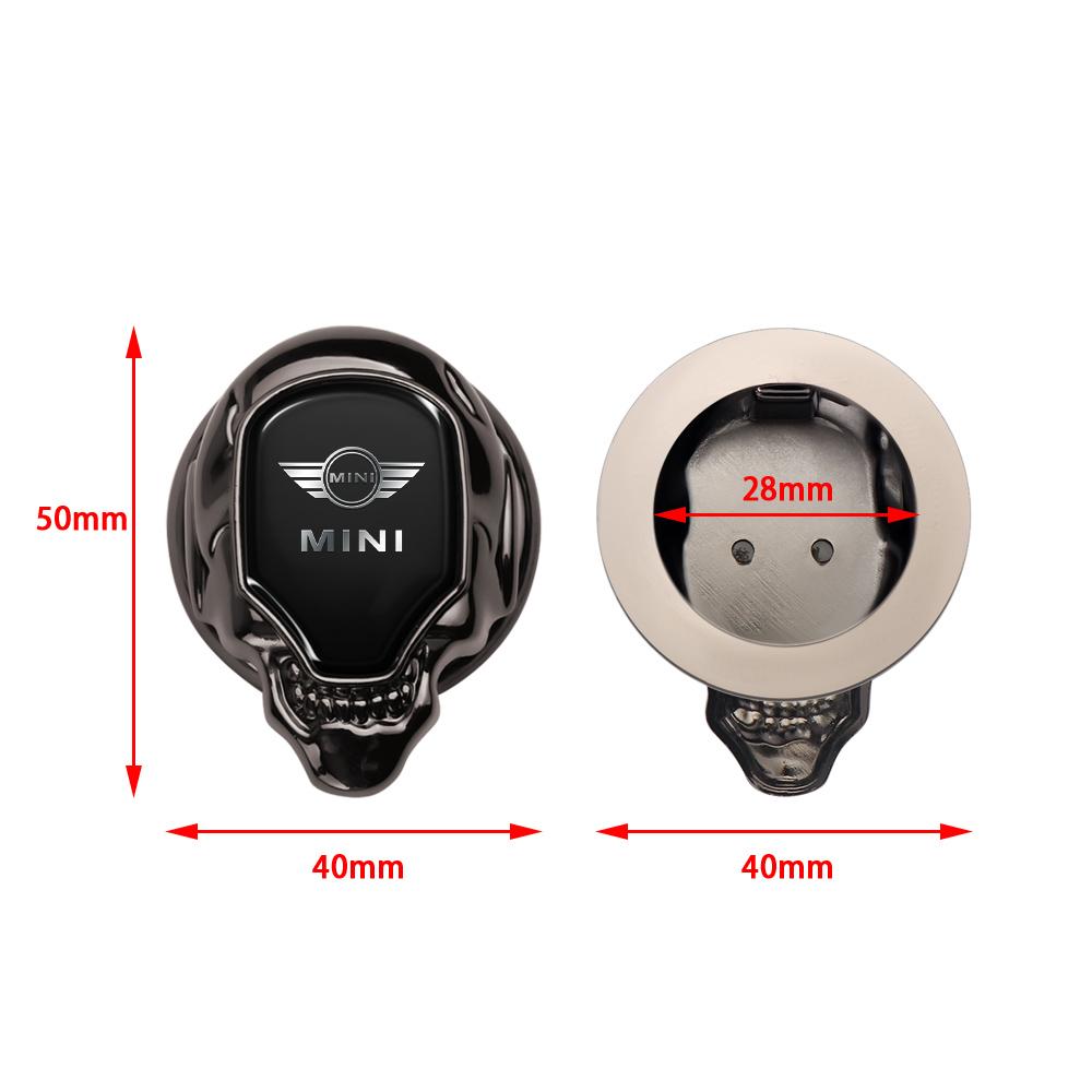 For MINI Cooper JCW WORKS R55 R56 F55 F56 R57 R58 R59 Car ONE-CLICK Start Stop Push Button Engine Ignition Switch Cover Sticker Sfzkd77