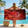 Braga FC Print Quick Dry Beach Towel Microfiber Absorbent Portable Travel Swimming Towel