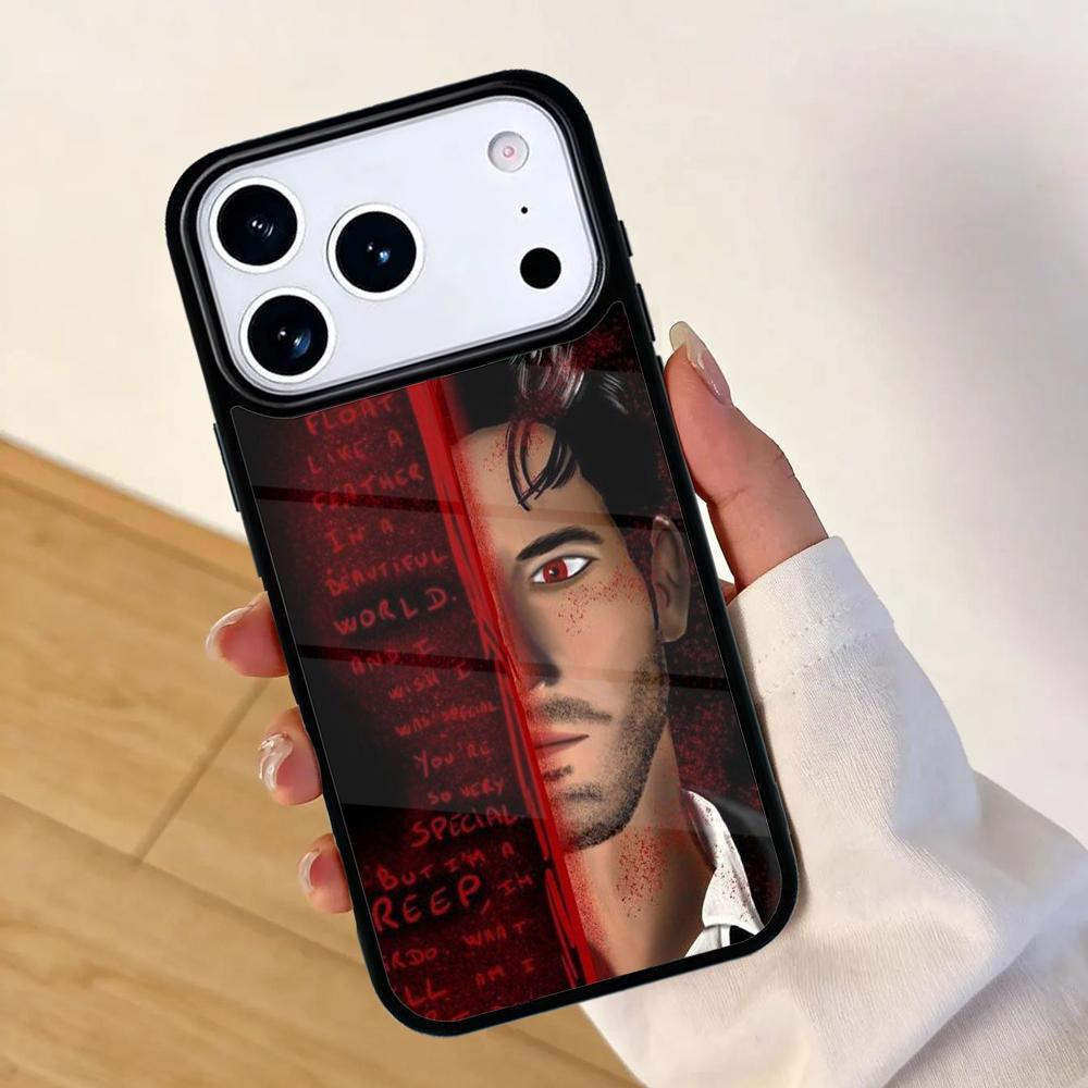 Amerikaanse TV Lucifer Mobiele Telefoonhoesje voor IPhone 17 AIR 16pro Max 15 14 13 12 11 Bumperhoes