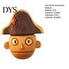 Theatrical Performance Supplies Nutcracker Head Masque, Realistic Puppet Full Face Role Play Cuushion Masque for Festivals, Halloween Costume, Cosplay