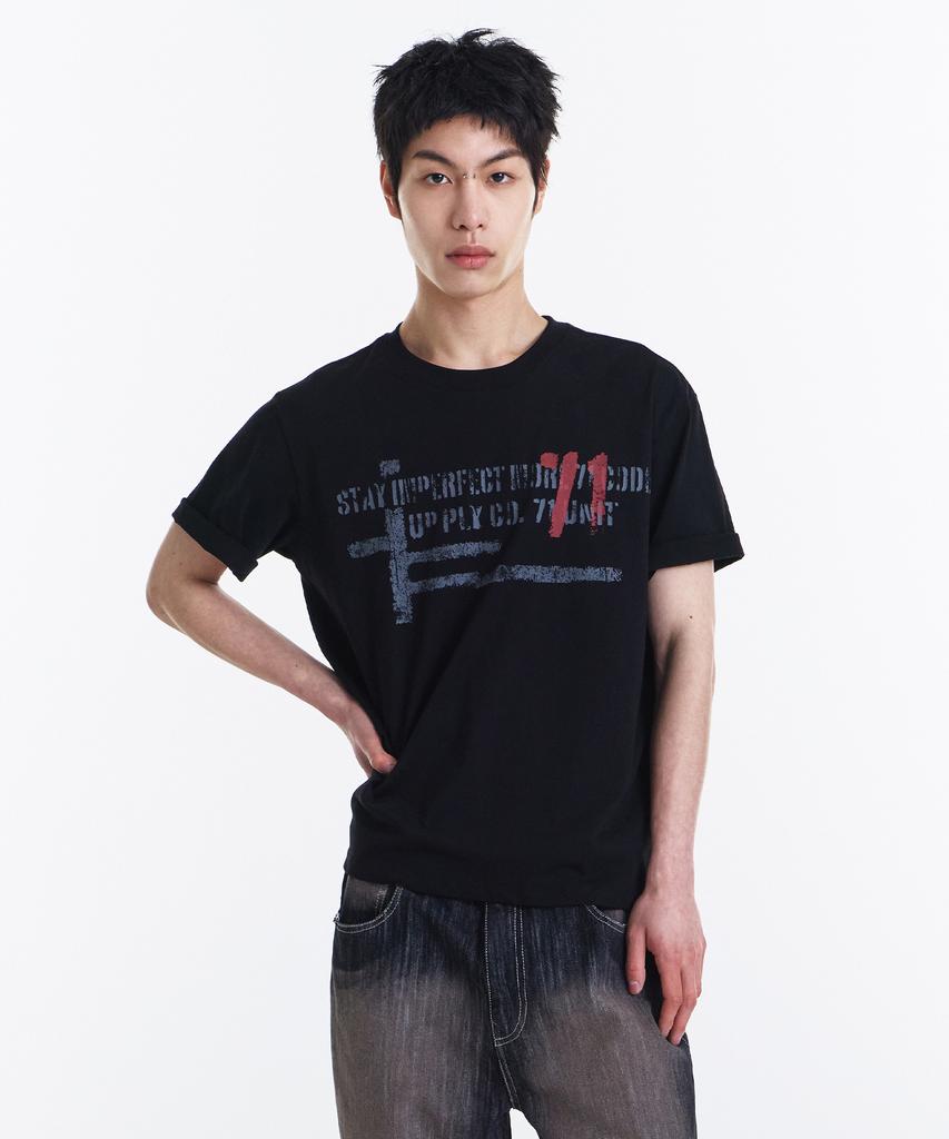 Gicheol 71-Node T-Shirt (Black)
