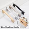 Hardware Door Handle Zinc Alloy Cabinet Drawer Knobs New Solid Handle  Cabinet