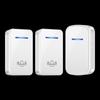 Wireless Home Doorbell: Dual Receiver, Long-Range, Remote-Control with Music, Ideal for Elderly, US/EU Specs