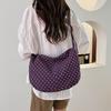 Dot Pattern Shoulder Bag, Casual Crossbody Bag, Daily Commuting Large Capacity Tote Bag, Women's Bag