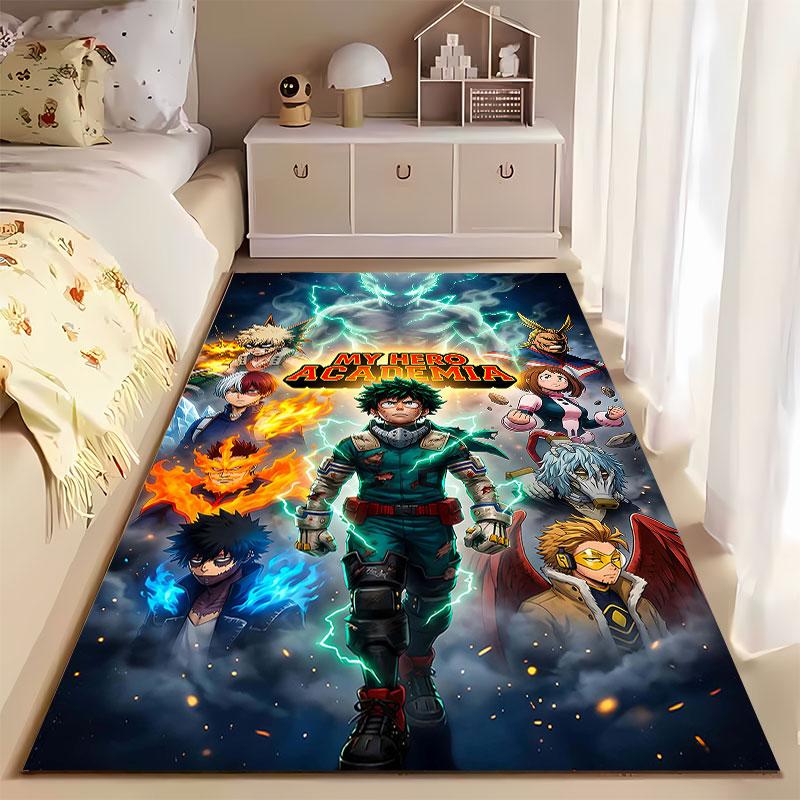 "My Hero Academia Anime Carpet" Suitable As a Non-slip Mat for the Living Room or Bedroom Sofa