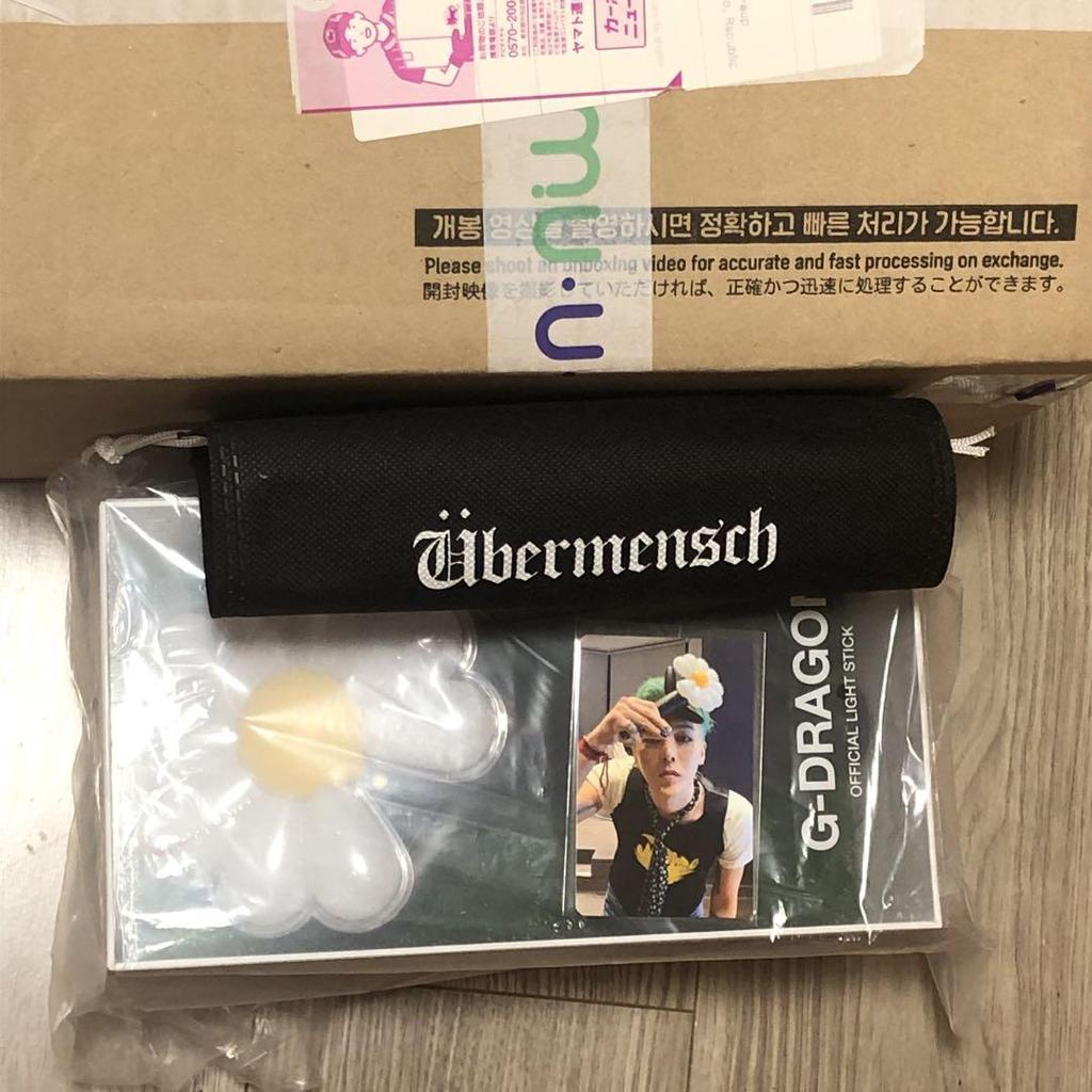[USED] G-DRAGON John LIGHT STICK Official Penlight G-Dragon