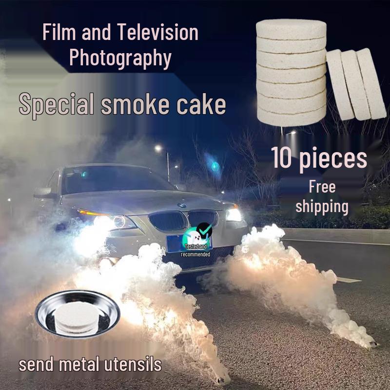 

Дымовые шашки белого дыма 20 штук для фотографии и кино: Фотореквизит для уличных съемок.