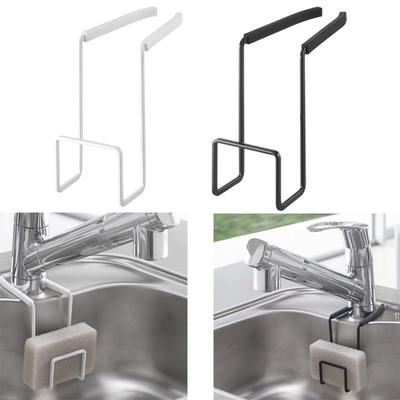 Durable Metal Sink Caddy Sponge Holder Small Kitchen Bathroom Organizer Liquid Dish Drainer Faucet Rack Shower Convenient