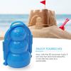 Snowman Snowball Fight With Snow Model 3 Colors Children's Sand Castle Model Beach Toy Water Games Kid Summer Accessories Gifts