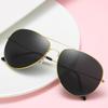 Classic Pilot Sunglasses Woman Fashion Brand Designer Sun Glasses Male Mans Colorful Mirror Aviation Metal Frame Driving