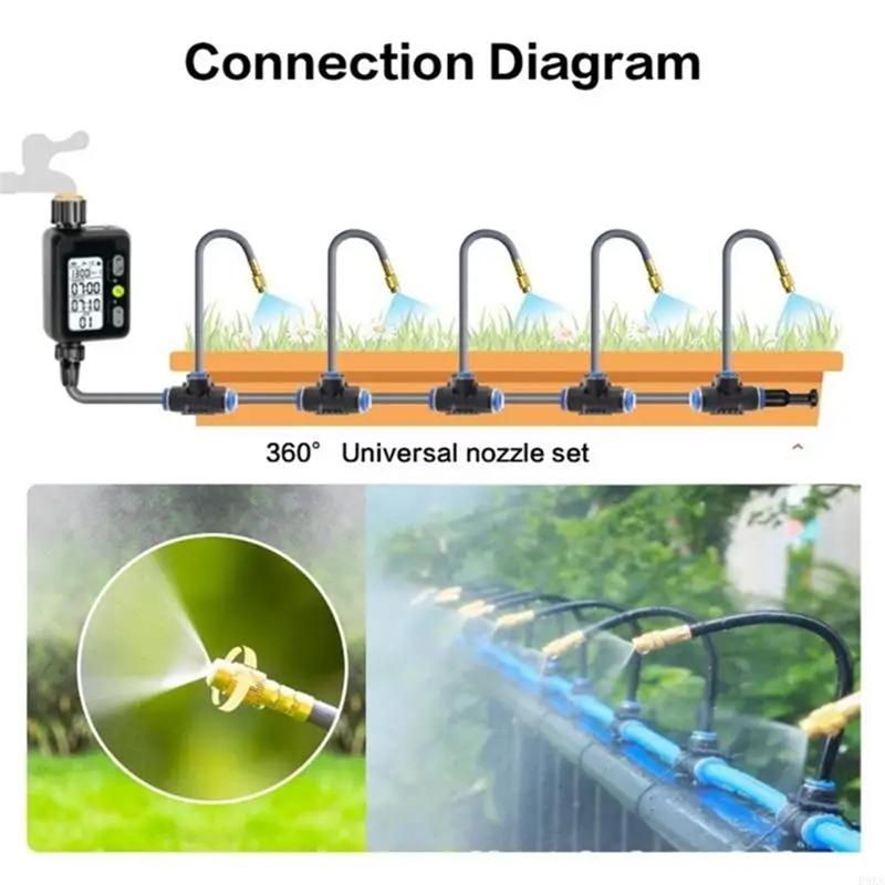Fresh Efficient Automatic Garden Irrigation Timer Multipurpose Lawn Watering Timer,Multiple Modes