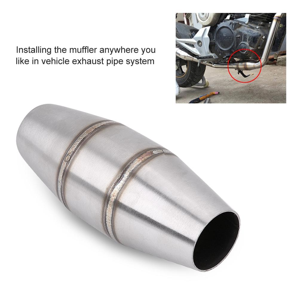 Motorcycle 35mm Full Exhaust System Universal Exhaust Pipe Muffler Silencer
