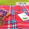 Waterproof Outdoor Camping Picnic Mat with Double-Sided Velvet and Aluminum Film