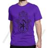 Unisexs TShirt Khamsa Amazigh Berber With Yaz Patterns Pure Cotton Tees Stylish Chic Symbol Of Luck T Shirts Crewneck Tops