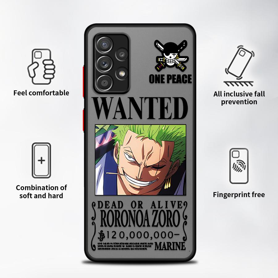 Pouzdro One Piece Luffy pro Samsung Galaxy A54 A35 A16 A15 A34 A36 A53 A14 A23 A56 A55 A17 A52 A52S A72 A73 A33 Kryt na telefon