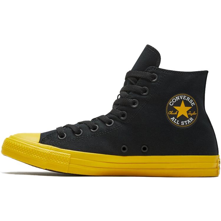 

Converse Chuck Taylor All Star Удобные Модные Высокие Кеды из Канваса Унисекс Черные 168117C 41.5