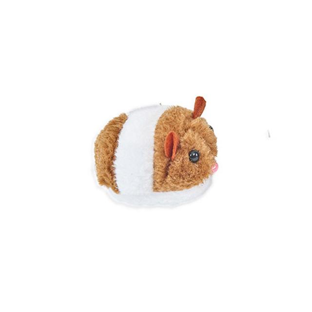 Interactive Pull Ring Mechanical Mouse Plush Toy For Cats Funny Shaking Simulation Kitten Teaser Pet Supplies Gift