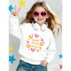 Mother'S Day Print Pattern Girls' Round Neck Sweatshirt 0-3 Years Comfortable And Durable Best Choice for Baby Outdoor