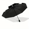 1pc Starfish Creatures Automatic Open/Close Umbrella with Windproof, Functional Design, 8-Rib Sturdy Canopy