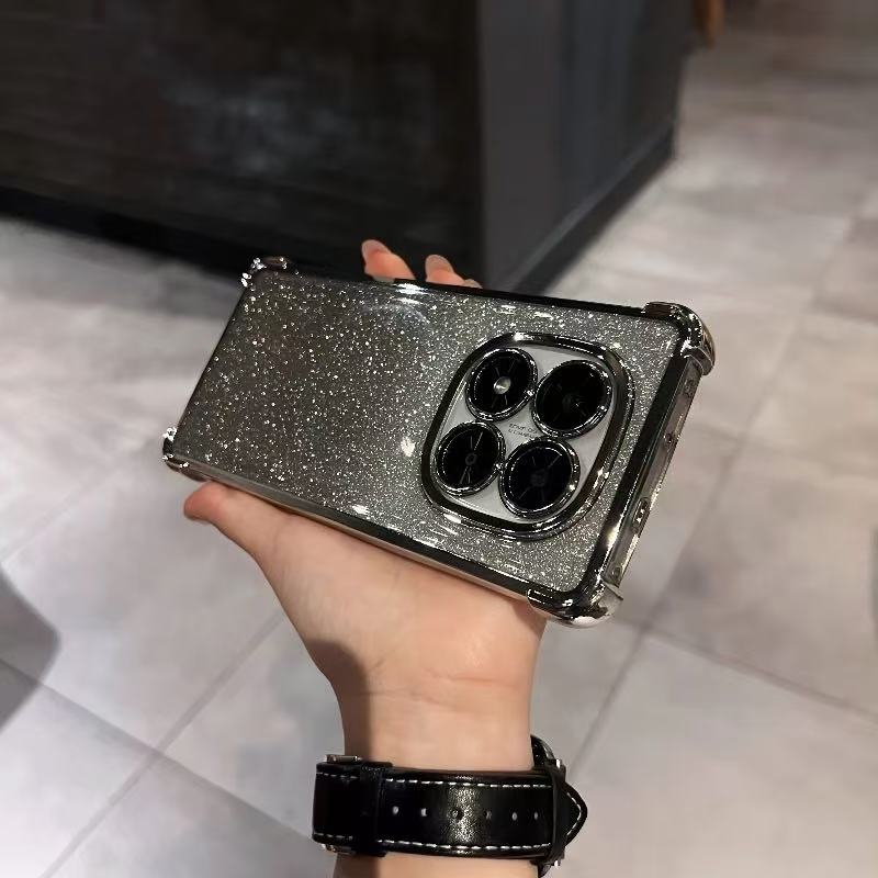 For Huawei Nova 11 10 9 8 Pro SE 7 Pro SE 6 4E Phone Case Dual Use Plating Gradient Shiny Glitter Luxury Back Cover