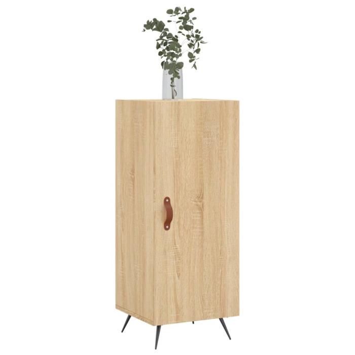 VidaXL Buffet Sonoma Oak 34.5x34x90 Cm Engineered Wood 828511