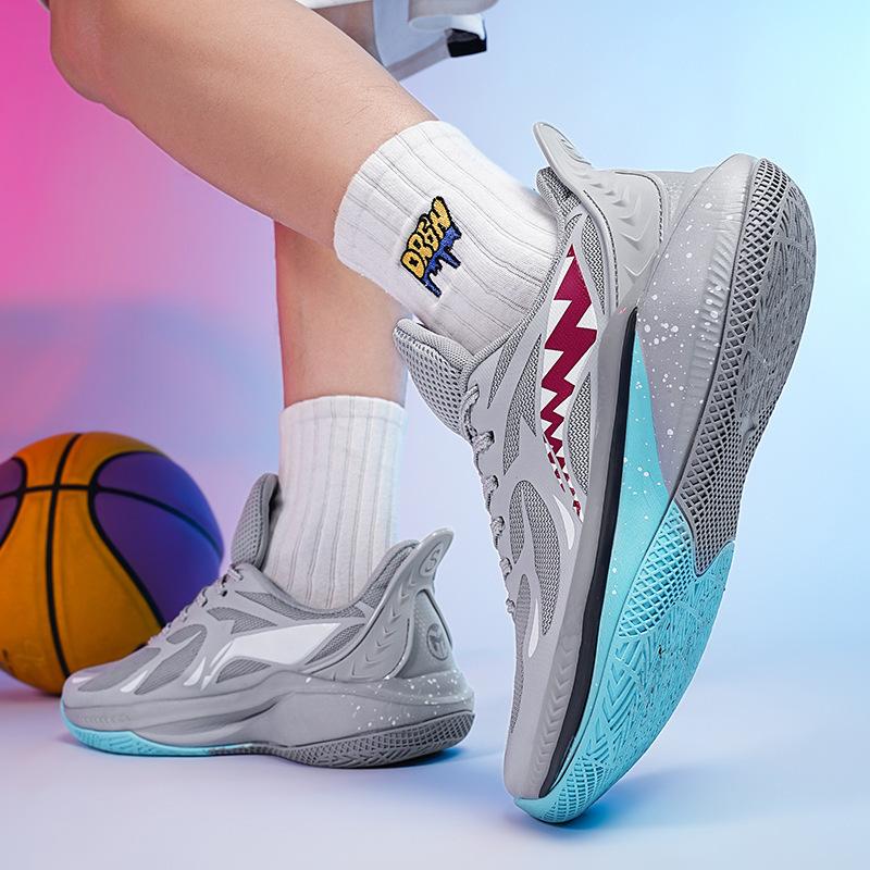 Blitz 8 Basketball Shoes Men's Sonic 12 Shoes Defender Actual Combat Teen Sneakers Women's Friction Sound Sneakers None