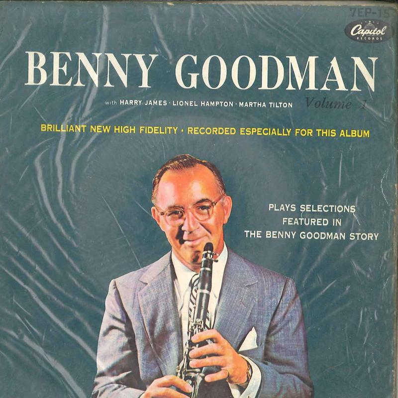7inch Record BENNY GOODMAN - Plays Selections From The Benny Goo 7EP15 CAPITOL Japan Jazz Used