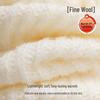 Women's Warm Wool Blend Knee-High and Mid-Calf Socks - Thick, Soft, Pure Coffee Color for Autumn and Winter