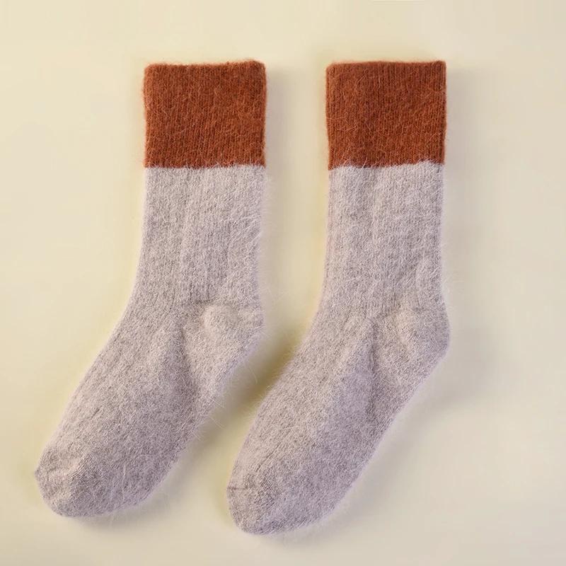 Socks Girl Wool Child Keep Warm Baby Girls Children's Winter Infant Sock Clothes Leggings Clothing 2-12 Years Mother Kids
