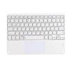 Bluetooth Keyboard with Touchpad 78 Keys Ultra Slim Silent Portable Wireless Keyboard for Smart